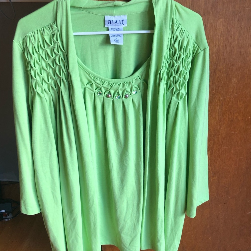 Blair half sleeve top